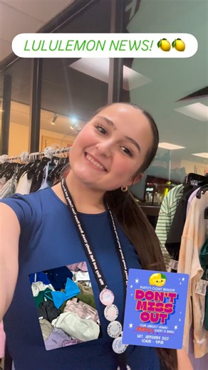 ✨ LULULEMON DROP ALERT! ✨ Our BIGGEST Lululemon drop EVER is landing at Plato’s Closet Mission on JANUARY 31ST ️️ Think leggings, tops, jackets & more  Plus… 狼 surprises you won’t want to miss! Stay tuned, set those reminders, and get ready to shop  #PlatosClosetMission #LululemonDrop #BiggestDropEver | Plato's Closet Mission | Facebook