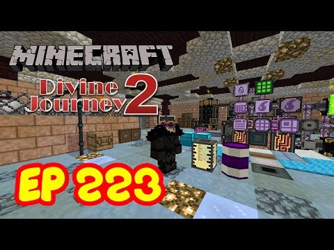 PODEMOS CREAR LÍQUIDOS INFINITOS CON EL CREATIVE FLUID TANK - Divine Journey 2 Serie de mods Ep 223