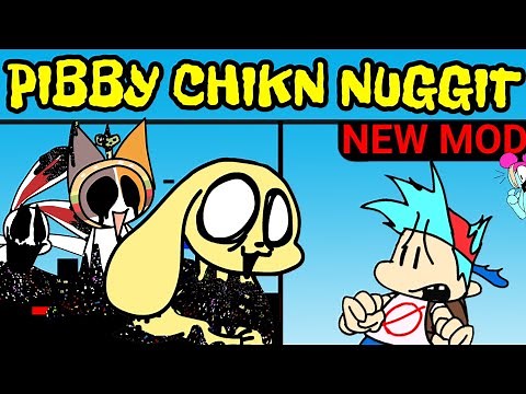 Friday Night Funkin' New VS Pibby Chikn Nuggit, Bunny & Ellsworld | Come Learn With Pibby x FNF Mod