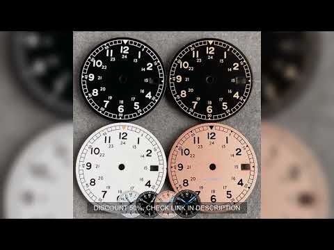 29mm NH35 Pilot Watch Dial MOD Accessories for NH36 NH38 NH70 NH71 NH72 4R35 4R36 for Automatic Men