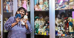 Living with over 1,000 dolls keeps Elizabeth young at heart