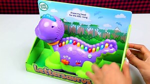ABC Alphabet Learning & Song with Little Dinosaur LeapFrog Lettersaurus