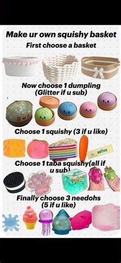 Make ur own squishy basket!