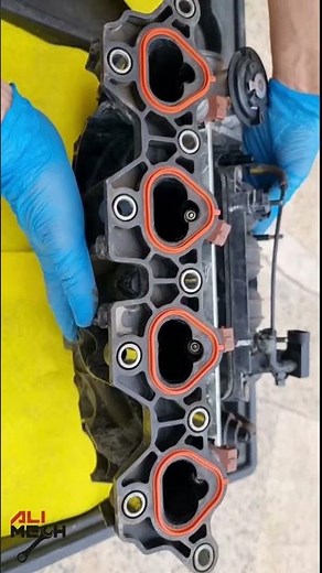 Replacing intake manifold gaskets #shorts