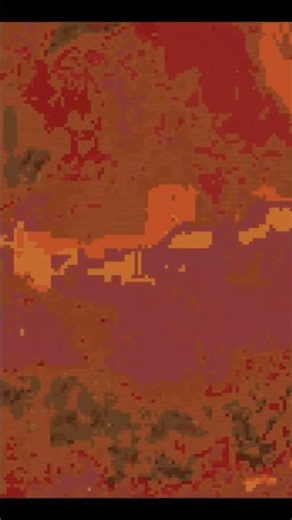 🔴 I Built MARS in Minecraft! (Satisfying) #shorts #pixelart