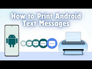 How to Print Text Messages from Android