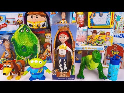 Unboxing and Review of Disney Pixar Toy Story Toys! Woody and Buzz Lightyear