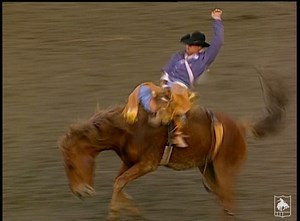 12x NFR qualifier Larry "Wild Man" Sandvick showed why he earned his nickname at the 2000 Redding Rodeo, winning the bareback event. 📺: 2021 Redding Rodeo // CowboyChannel // May 13-15 // 10 pm ET | PRCA ProRodeo