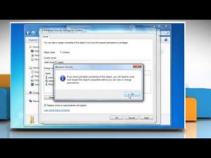How to fix: Access Denied while working with files and folders in Windows® 7