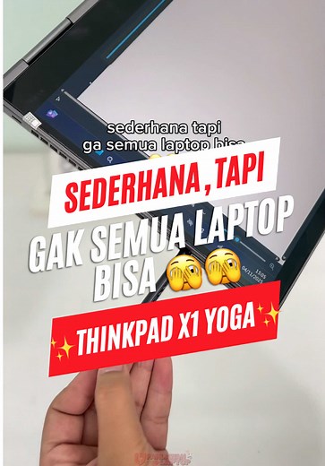 Laptop ThinkPad X1 Yoga Gen-5: Spesifikasi Lengkap