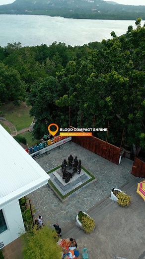 Bohol's Blood Compact Shrine, a historic landmark symbolizing friendship between Spaniards and Filipinos. Located in Barangay Bool, Tagbilaran City, it's easily accessible by public transport. Created by sculptor Napoleon Abueva, this bronze monument stands as a testament to history. For Bohol travel package inquiries: 0915 788 8143 / 0917 829 0487 paddleuptravelandtours@gmail.com Facebook: Paddle Up Travel and Tours Instagram: paddleup_travelandtours TikTok: Paddle Up Travel and Tours | Paddle 