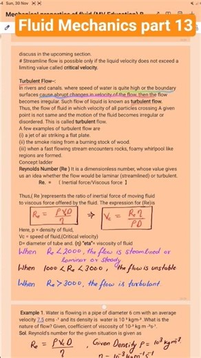 Fluid Dynamics|| Properties of Streamline Flow #shortsfeed#viralvideo#vishal