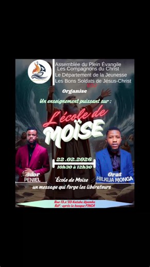 un programme des assoiffé de Dieu