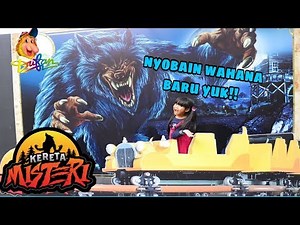 WAHANA BARU DUFAN "KERETA MISTERI" Hunted Coaster Menegangkan Seru Banyak Kejutan bersama KENYRA
