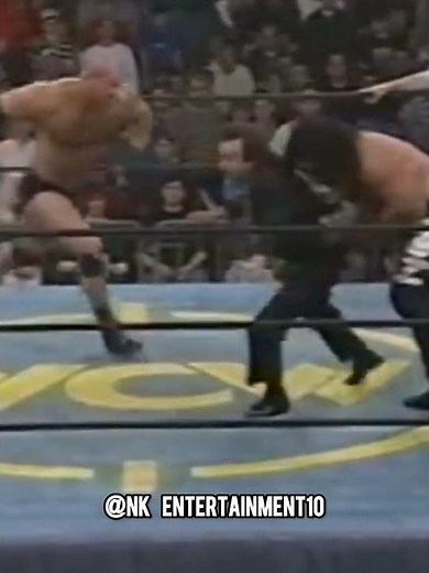 Goldberg vs. Meng (Haku) - WCW Saturday Night (31-01-1998) #shorts