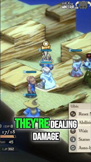 Throw Stone = Free JP + Kills (FFT Remaster Beginner Tip)