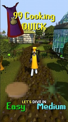 99 Cooking done QUICK! 👨‍🍳🍳 #guide #osrs #runescape #oldschoolrunescape