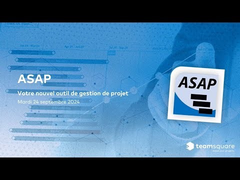 WEBINAR ASAP Online : le nouvel outil indispensable pour gérer vos projets (As Simple As a Project)