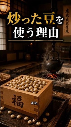 節分に豆をまく理由を知っていますか？#節分 #豆まき #日本の風習 #日本の文化 #雑学 #民俗学 #神社 #鬼 #厄払い #開運 #都市伝説 #オカルト #異聞録 #short
