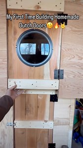 My first time building homemade Dutch doors🔥🤘 tiny home on skis is almost complete! #dutchdoors #cubicwoodstoves @cubicminiwoodstoves #insulation #siding #cedar #sprayfoam #collapsing #popup #poptop #tinyhomeonskis #tinyhouseonskis #cabinonskis #plan #tinyhome #tinyhouse #alaskalife #alaska #construction #truckhouselife #truckhouse #diy #carpentry #carpenter | Truck House Life