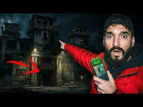 SURVIVING OVERNIGHT in HAUNTED PRISON *TERRIFYING VIDEO*
