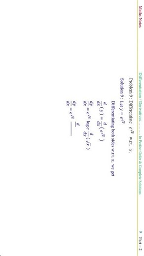 Derivative of an exponential function made easy ✨