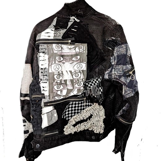 Custom Anime Inspired Jacket - Etsy