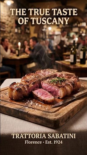 Trattoria Sabatini: Florence’s Timeless Tuscan Gem Since 1924 #food #steakhouse