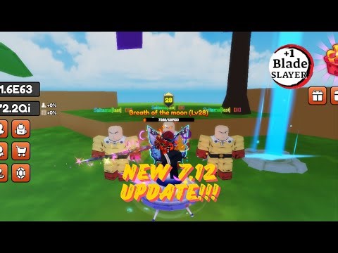 NEW +1 BLADE SLAYER UPDATE!!! WORLDS, PETS AND WEAPONS! | Roblox
