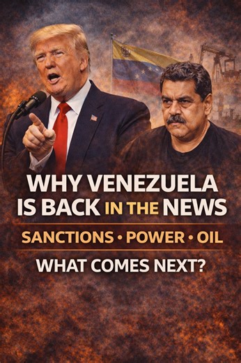 Venezuela doesn’t trend by accident. When a country holds massive natural resources, resists global pressure, and sits at the center of international power struggles, it’s never just “another headline.” Sanctions, influence, and control have shaped this story for years — long before most people started paying attention. What you’re seeing now is the result of slow-building pressure, not a sudden moment. The real question isn’t what happened… It’s why it keeps happening. 👇 What do you think is r