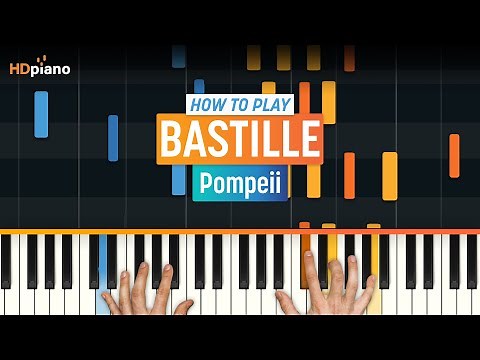 How to Play "Pompeii" by Bastille | HDpiano (Part 1) Piano Tutorial
