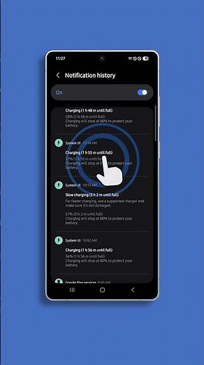 How to Check Notification History on Galaxy S25 Ultra #galaxys25ultra