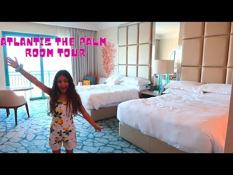 The Atlantis Hotel Room Tour in Dubai - Family Vlog