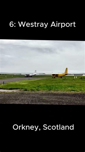 Top 10 smallest runways #viral #aviation #capcut