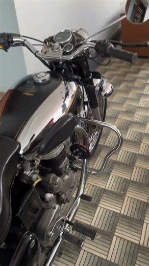 MAN'S BEST FRIEND WHO ALWAYS SUPPORTS MENTALLY NOT FINANCIAL 😂 #royal #enfield #bullet #motorcycle