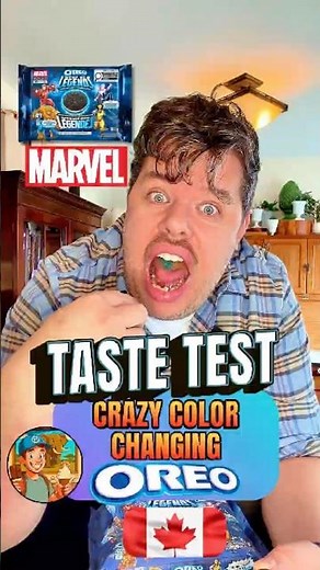 NEW Marvel Oreo Stuf of Legends Taste Test! #foodreview #review #snackablehumor #snackreview