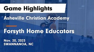 Cooper Clontz leads Forsyth Home Educators to victory over Surry HomeSchool