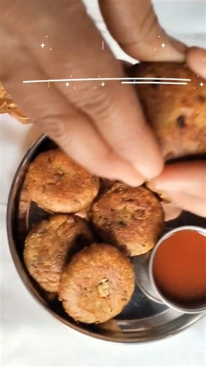 30 Second Tikki Recipe 🔥 | Day 6 | 30 Days 30 Second Recipe Series #shorts #snacks