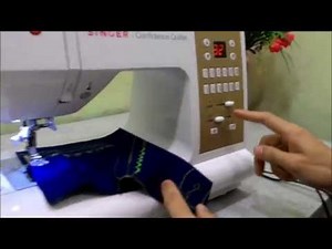 Aula de manuseio completa da máquina de costura Singer confidence quilter 7469 #Amorimaq