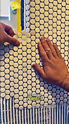 Perfect Tile Installation Using Laser Alignment | Professional Wall Tiling Technique