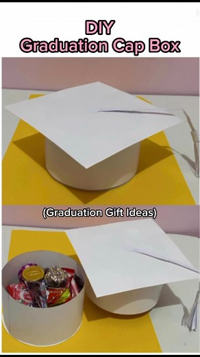 How to make Graduation Cap Box? | Gradution Guft Ideas. #diy #graduationday #giftideas #reelsvideo | Tonyang