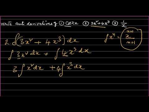 class 12, mathematics, chapter 7 Integration example problems