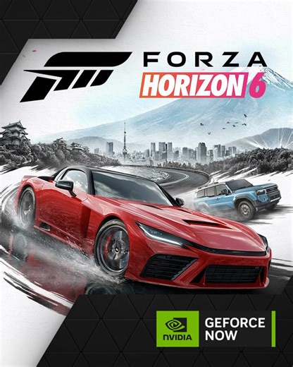 Start your engines, @ForzaHorizon 6 is drifting into GeForce NOW soon! 🏎️☁️