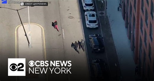 NYPD releases drone video of Brooklyn police chase
