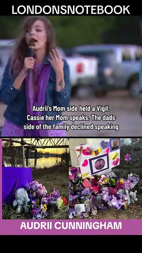 Audrii Cunningham Vigil - Family Gathers to Honor Audrii