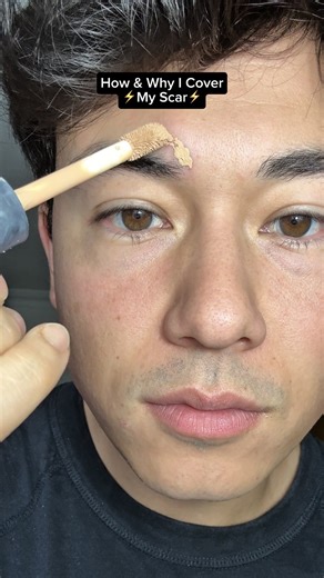 Nate Katsuki on Instagram: "⚡️How & Why I Cover My Scar⚡️ Sometimes I still like to cover my forehead scar—especially before a shoot or certain events. If I’ve been out running or enjoying the sun, it can get a little red, and I just feel better when it blends in. When it first happened, @Aquaphor was my go-to—it genuinely helped heal the scar and kept the area from drying out. These days, when I want everything to look smooth on camera, I reach for the @Sephora Collection Best Skin Ever conceal