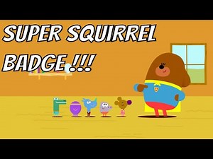 Hey Duggee - Super Squirrel Badge - CBEEBIES