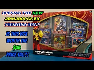 Opening the NEW $45 ARMAROUGE EX Premium Collection Box -- is this worth it?! (pokemon card opening)