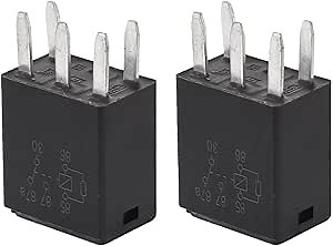 2pcs 5 Pin 12V Automotive Relay 12077866 7866 2213A12 1505A12 Compatible with GM G8V-RH-1C7T-R-DC12 Power Relay Multi Purpose Relay