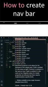 #HTML #CSS #NavBar in 60 Seconds ⚡#htmlcss #navbar #codinglife #webdev #shortvideo #learncoding